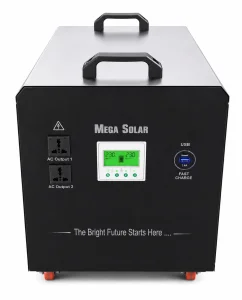 پاور استیشن خورشیدی 1.2 کیلووات مگاسولار مدل M1200