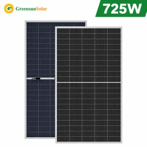 پنل خورشیدی 725 وات گرین سان (Greensun) مدل N-Type دابل گلس